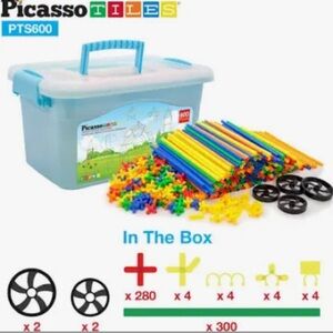 Picasso Tiles Construction Toy Set